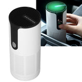 10 Million Negative Ion Air Purifier Portable Air Cleaner 3 Gear Adjustment for Home Car Accessories USB ChargingWhite