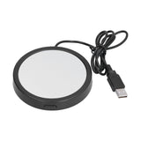 Constant Temperature Coaster USB Powered Milk Cup Warmer Heater for Home Office KitchenBlack