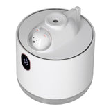 500ml Large Capacity Humidifier Spacecraft Night Light USB Charging Car Humidifier for HomeWhite