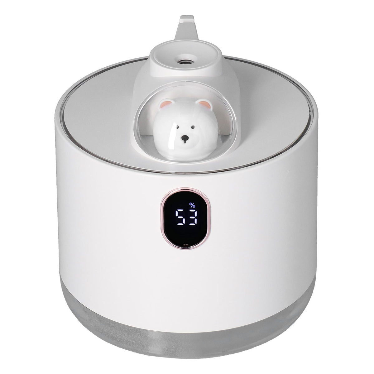 500ml Large Capacity Humidifier Spacecraft Night Light USB Charging Car Humidifier for HomeWhite