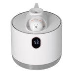 500ml Large Capacity Humidifier Spacecraft Night Light USB Charging Car Humidifier for HomeWhite