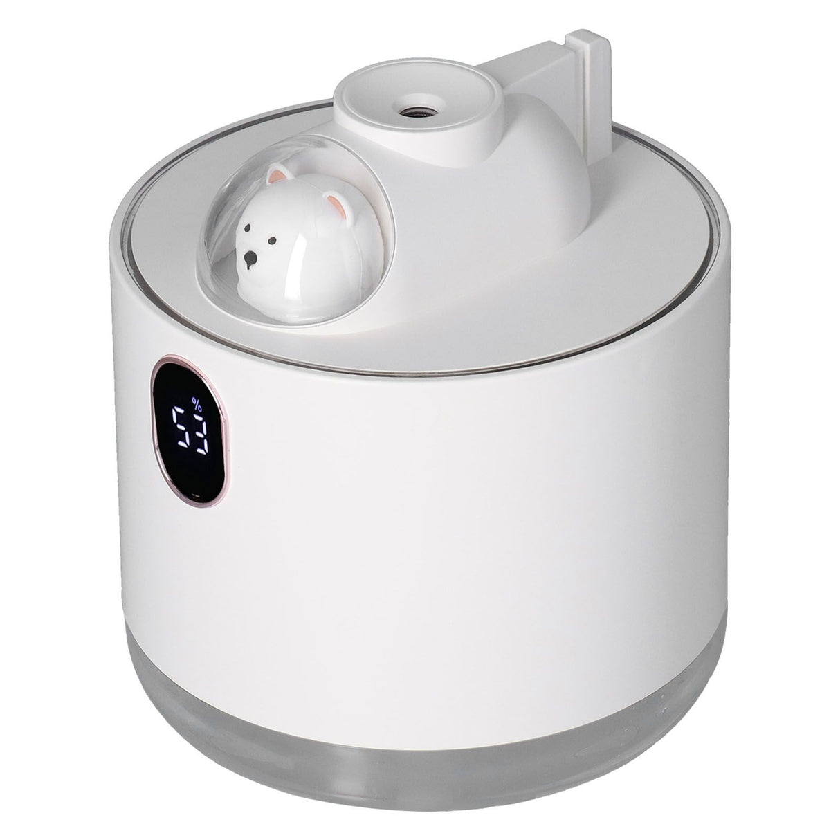 500ml Large Capacity Humidifier Spacecraft Night Light USB Charging Car Humidifier for HomeWhite