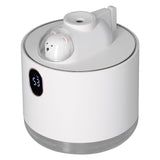 500ml Large Capacity Humidifier Spacecraft Night Light USB Charging Car Humidifier for HomeWhite - 45-Degree Angle