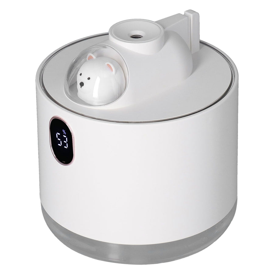 500ml Large Capacity Humidifier Spacecraft Night Light USB Charging Car Humidifier for HomeWhite