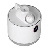 500ml Large Capacity Humidifier Spacecraft Night Light USB Charging Car Humidifier for HomeWhite