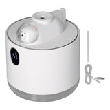 500ml Large Capacity Humidifier Spacecraft Night Light USB Charging Car Humidifier for HomeWhite