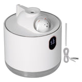 500ml Large Capacity Humidifier Spacecraft Night Light USB Charging Car Humidifier for HomeWhite - Extra Image