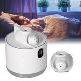 500ml Large Capacity Humidifier Spacecraft Night Light USB Charging Car Humidifier for HomeWhite