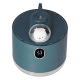 500ml Large Capacity Humidifier Spacecraft Night Light USB Charging Car Humidifier for HomeGreen