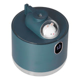 500ml Large Capacity Humidifier Spacecraft Night Light USB Charging Car Humidifier for HomeGreen