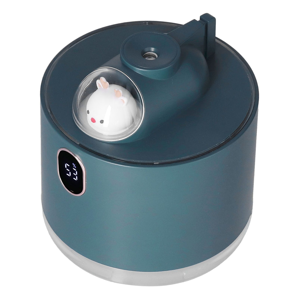 500ml Large Capacity Humidifier Spacecraft Night Light USB Charging Car Humidifier for HomeGreen