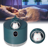 500ml Large Capacity Humidifier Spacecraft Night Light USB Charging Car Humidifier for HomeGreen - Extra Image