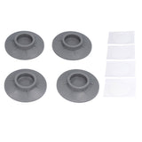 4Pcs Vacuum Suction Cup Design Washing Machine Feet Pad Non Slip Anti Vibration Noise Reduction Pad