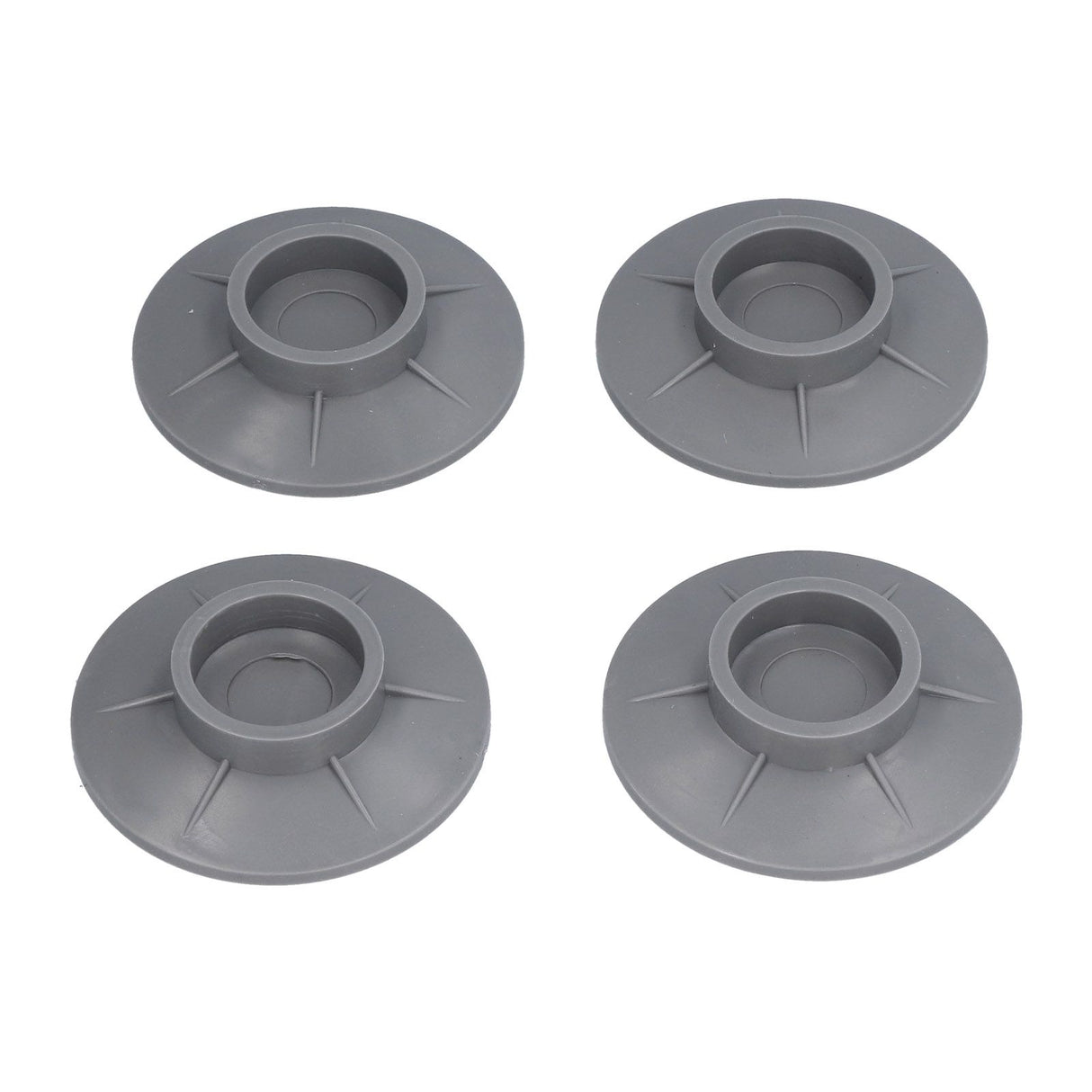 4Pcs Vacuum Suction Cup Design Washing Machine Feet Pad Non Slip Anti Vibration Noise Reduction Pad