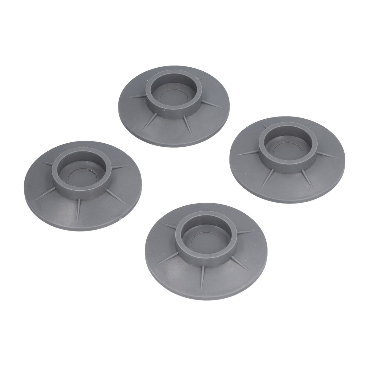 4Pcs Vacuum Suction Cup Design Washing Machine Feet Pad Non Slip Anti Vibration Noise Reduction Pad