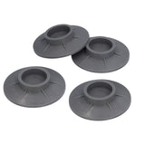 4Pcs Vacuum Suction Cup Design Washing Machine Feet Pad Non Slip Anti Vibration Noise Reduction Pad - Close-Up Angle