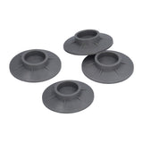4Pcs Vacuum Suction Cup Design Washing Machine Feet Pad Non Slip Anti Vibration Noise Reduction Pad - Low Angle