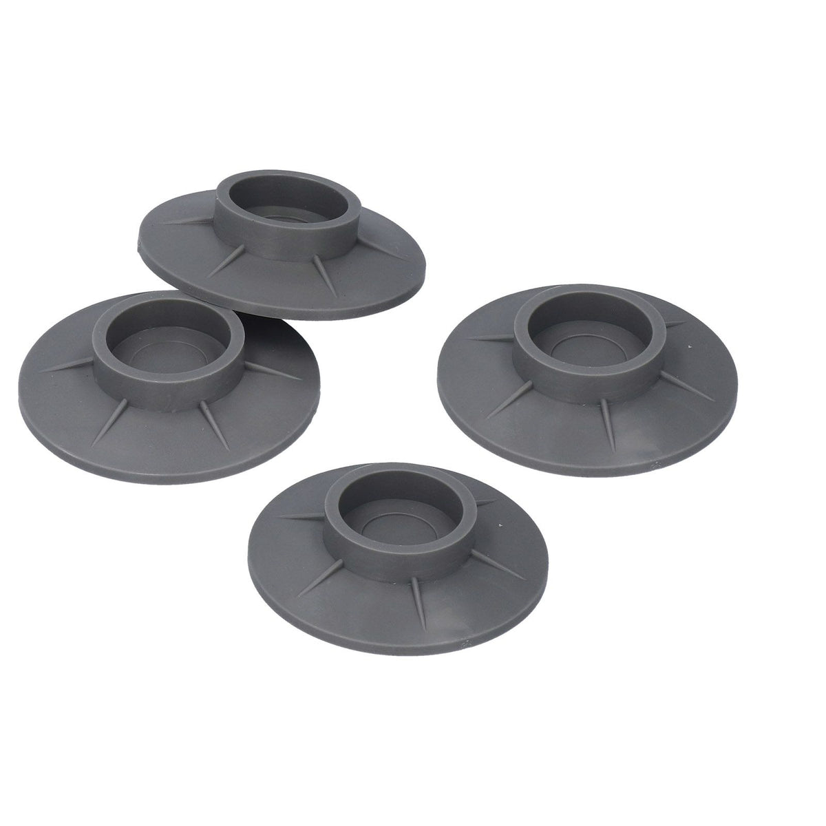 4Pcs Vacuum Suction Cup Design Washing Machine Feet Pad Non Slip Anti Vibration Noise Reduction Pad