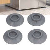 4Pcs Vacuum Suction Cup Design Washing Machine Feet Pad Non Slip Anti Vibration Noise Reduction Pad - Extra Image