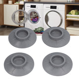 4Pcs Vacuum Suction Cup Design Washing Machine Feet Pad Non Slip Anti Vibration Noise Reduction Pad - Extra Image