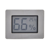 Embedded Design LCD Electronic Thermometer Hygrometer for Cigar Box Guitar Case Wine Cabinet