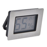 Embedded Design LCD Electronic Thermometer Hygrometer for Cigar Box Guitar Case Wine Cabinet