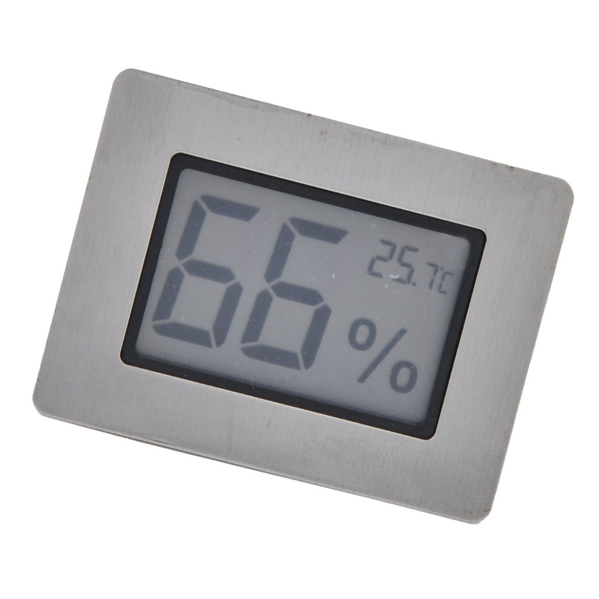 Embedded Design LCD Electronic Thermometer Hygrometer for Cigar Box Guitar Case Wine Cabinet
