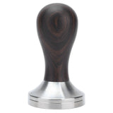 53mm Coffee Powder Tamper Stainless Steel Coffee Hammer with Wood Handle for Home Office