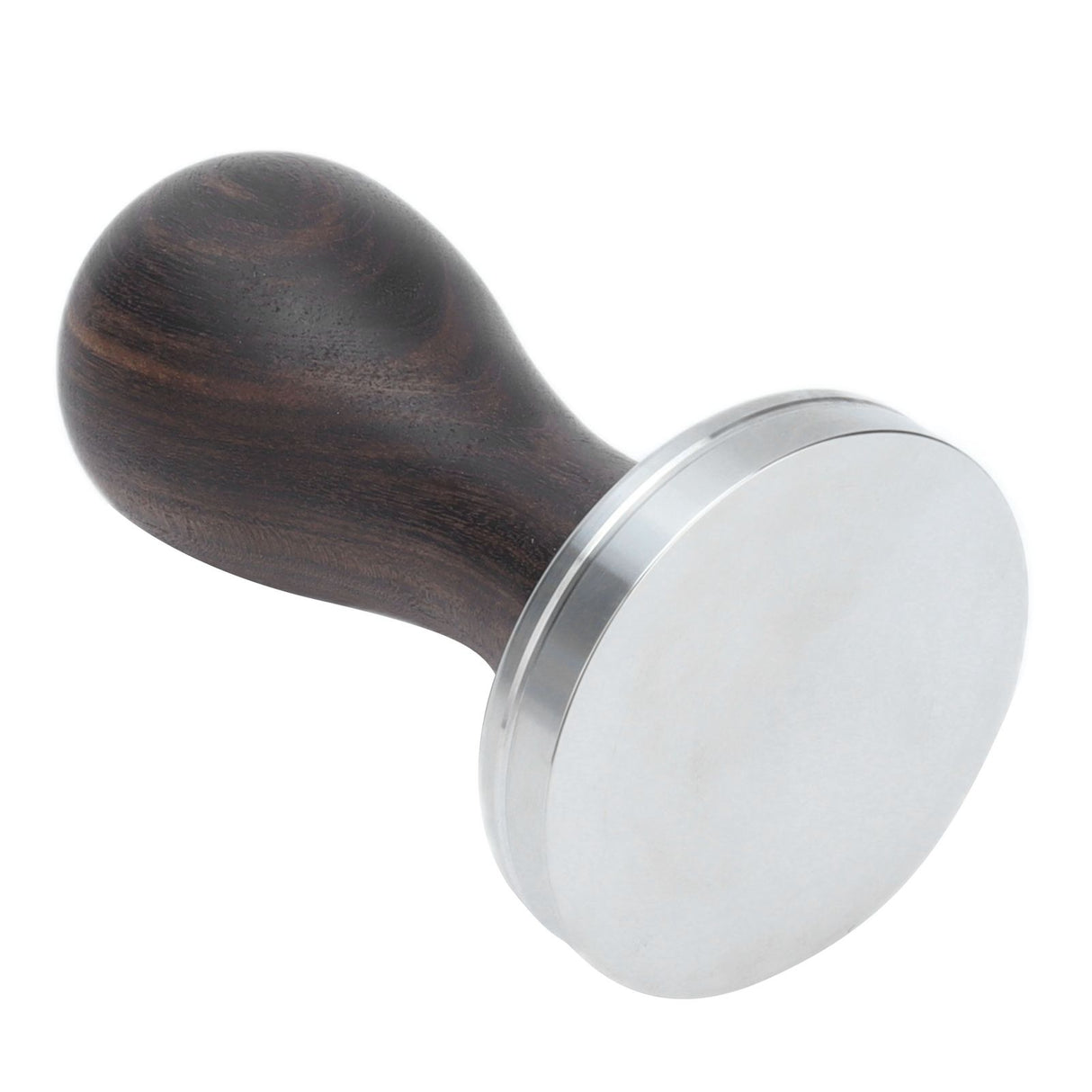 53mm Coffee Powder Tamper Stainless Steel Coffee Hammer with Wood Handle for Home Office