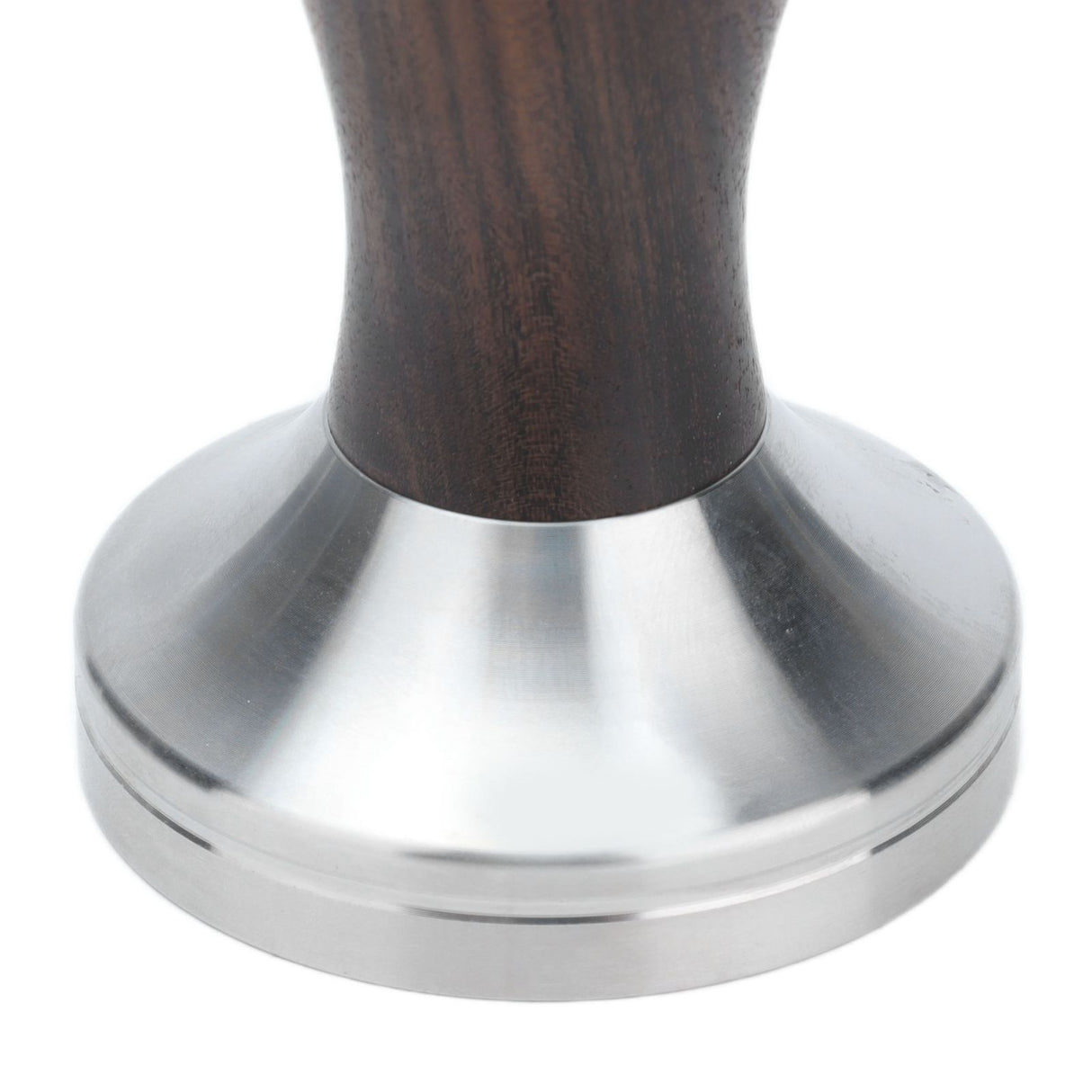 53mm Coffee Powder Tamper Stainless Steel Coffee Hammer with Wood Handle for Home Office