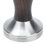 53mm Coffee Powder Tamper Stainless Steel Coffee Hammer with Wood Handle for Home Office - Extra Image