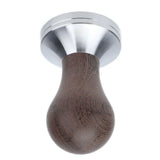 53mm Stainless Steel Coffee Tamper Wooden Handle Coffee Powder Hammer Press Tool Accessory