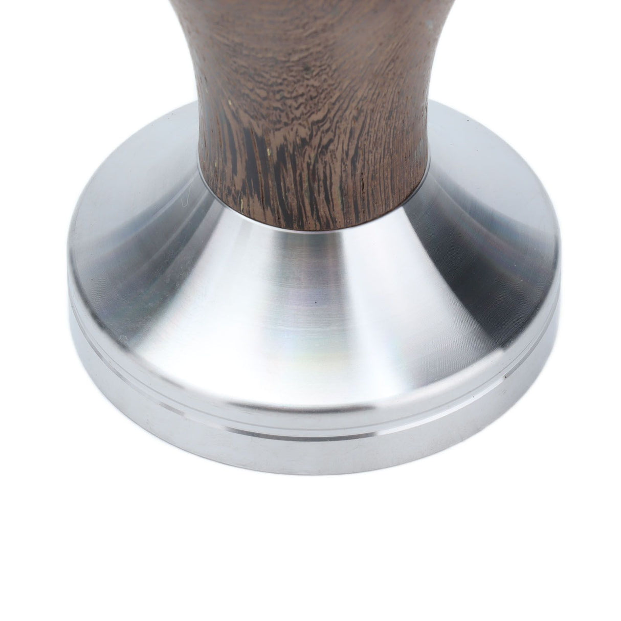 53mm Stainless Steel Coffee Tamper Wooden Handle Coffee Powder Hammer Press Tool Accessory