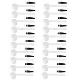 100Set Reusable 4g Coffee Measuring Spoon Brush Kit Coffee Making Accessory for Home Office Use - Front View