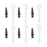100Set Reusable 4g Coffee Measuring Spoon Brush Kit Coffee Making Accessory for Home Office Use