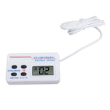Digital Refrigerator Thermometer ‑50℃ to 70℃ ‑58℉ to 158℉ High Accuracy Digital Freezer Temperature Meter with Alarm Function - Low Angle