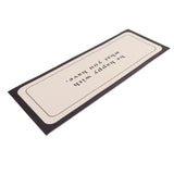 Coffee Mat Pu Leather Anti Slip Stain Resistant Waterproof Table Mat for Kitchen Countertop 30× 80cm/11.8 X 31.5in