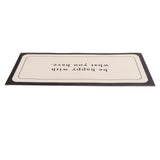 Coffee Mat Pu Leather Anti Slip Stain Resistant Waterproof Table Mat for Kitchen Countertop 30× 80cm/11.8 X 31.5in