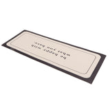 Coffee Mat Pu Leather Anti Slip Stain Resistant Waterproof Table Mat for Kitchen Countertop 30 ×120cm/11.8 X 47.2in