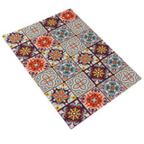 Coffee Bar Mat 3.5mm Thick Bright Colors Anti Slip Rubber Backed Waterproof Dish Drying Mat for Kitchen Dining Room 11.8in Wide and 15.7in Long