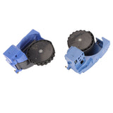 Right Left Drive Wheel Module Pair for Roomba 500 600 700 800 900 880 870 871 885 880 860 861 875 Series Vacuum Cleaner Blue - Close-Up Angle
