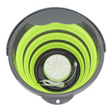 24W Portable Washing Machine Dormitory Sock Underwear Mini Washer Mini Washing Machine with 10L Foldable Laundry Bucket