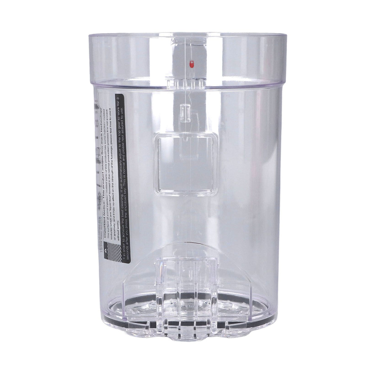 Vacuum Cleaner Dust Bucket ABS Handheld Cordless Vacuum Cleaner Dust Collection Cup Replacement for Proscenic P10 P11 P10PRO Accessories