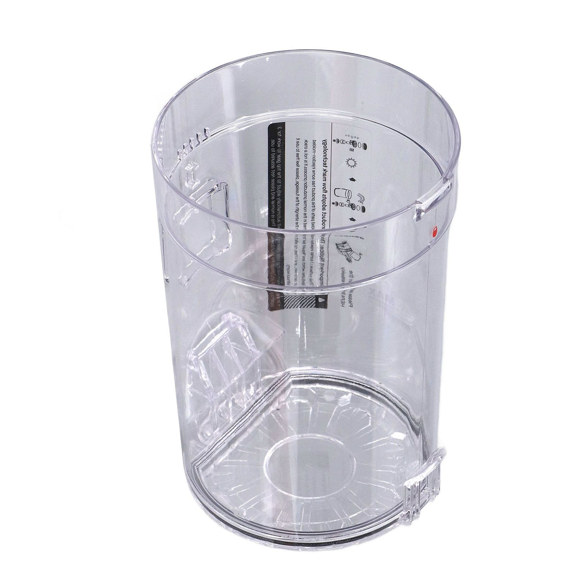 Vacuum Cleaner Dust Bucket ABS Handheld Cordless Vacuum Cleaner Dust Collection Cup Replacement for Proscenic P10 P11 P10PRO Accessories