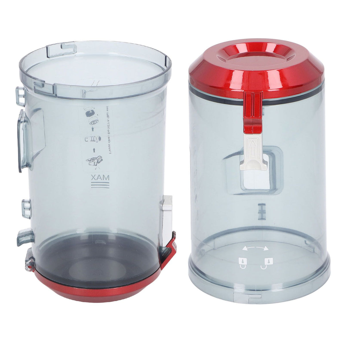 Vacuum Cleaner Dust Box ABS Bin Large Capacity Easy Install Vacuum Cleaner Part for Proscenic I9