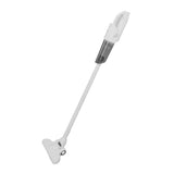 Home Lightweight Stick Vacuum Cleaner Powerful Suction Cordless Multi Surfaces Lightweight 2 in 1 Handheld Vacuum White - Side View