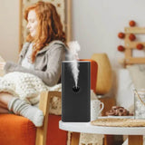 Essential Oil Diffuser Quiet Safe Home Fragrance Aroma Diffuser for Home Office Bedroom Bathroom Black