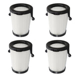 4PCS Vacuum Cleaner Filter Kit ABS 49 90 1950 Washable Reusable Filter Vacuum Cleaner Replacement Part for M12 0850 20