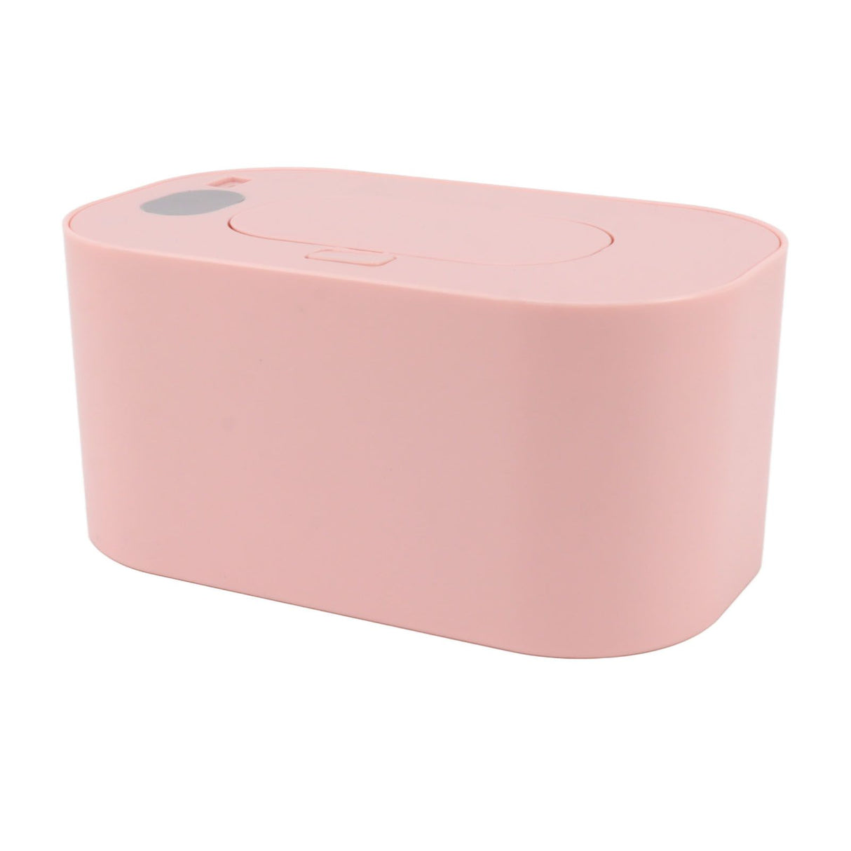 Wipe Warmer Wet Wipe Dispenser USB Powered Constant Temperature Large Capacity with Display Wipe Heater for Infants Pink