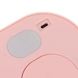 Wipe Warmer Wet Wipe Dispenser USB Powered Constant Temperature Large Capacity with Display Wipe Heater for Infants Pink